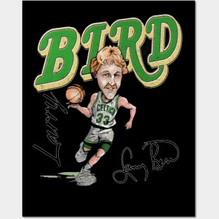 Larry Bird Throwback Posters and Art